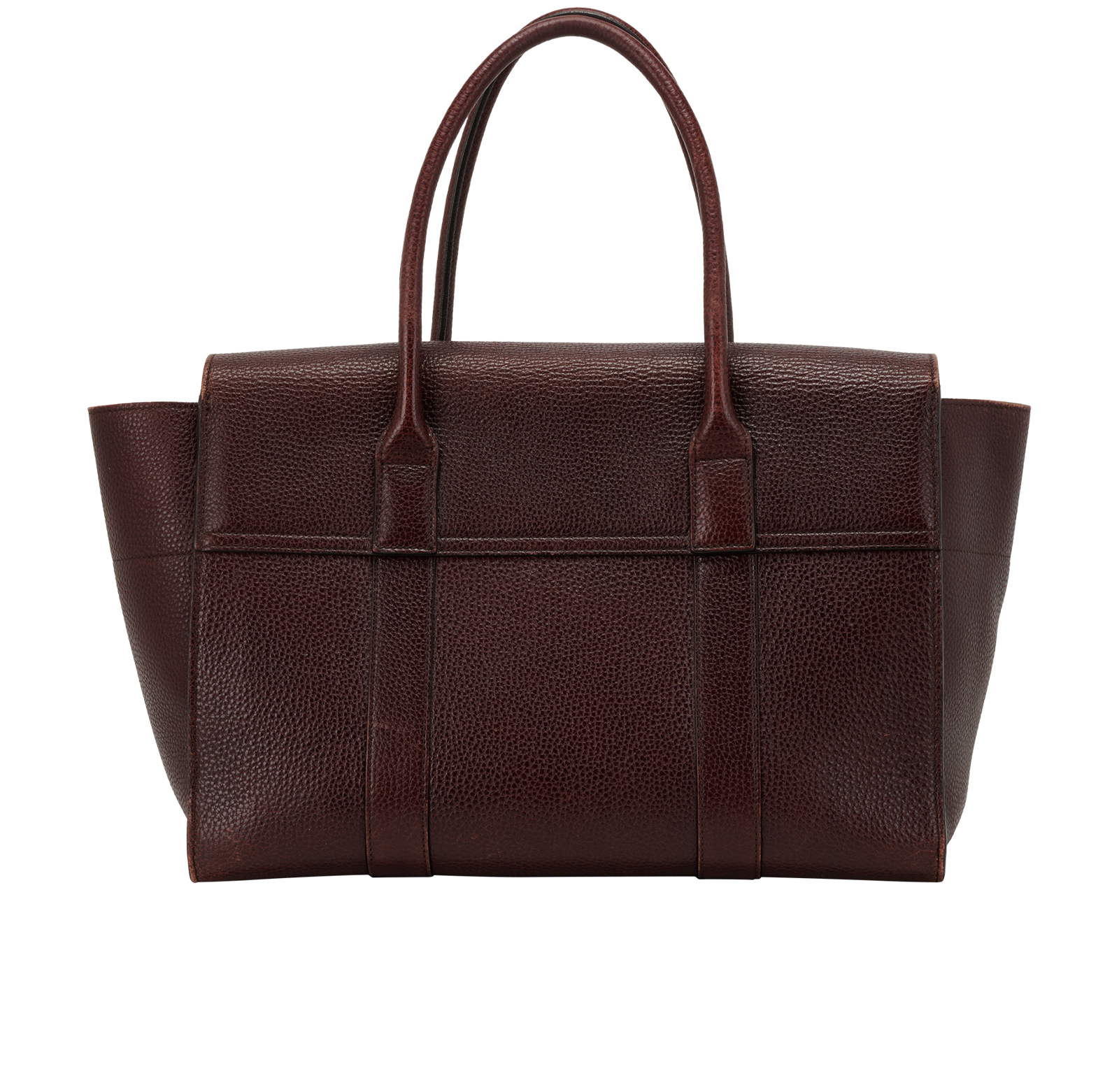 Large Bayswater, &pound;450, Handbags, Burgundy, Leather, Back view
